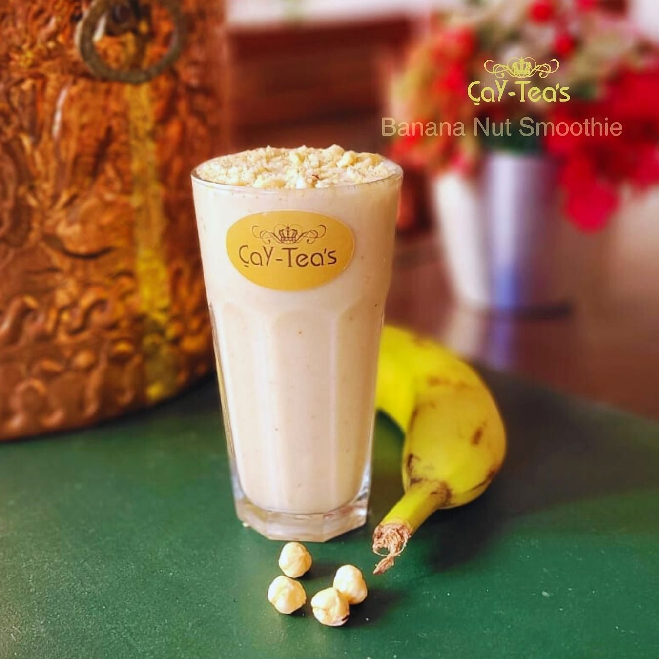 Banana Nut Smoothie ( Vegan)